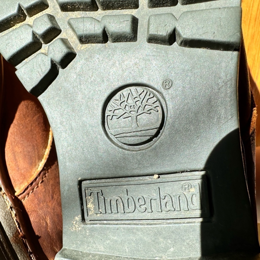 Timberland Ankle Boots Lace-up Hiking size US 8M Vintage Rugged Gorpecore shoes  - Picture 10 of 12
